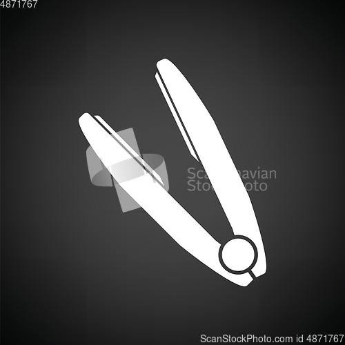 Image of Hair straightener icon