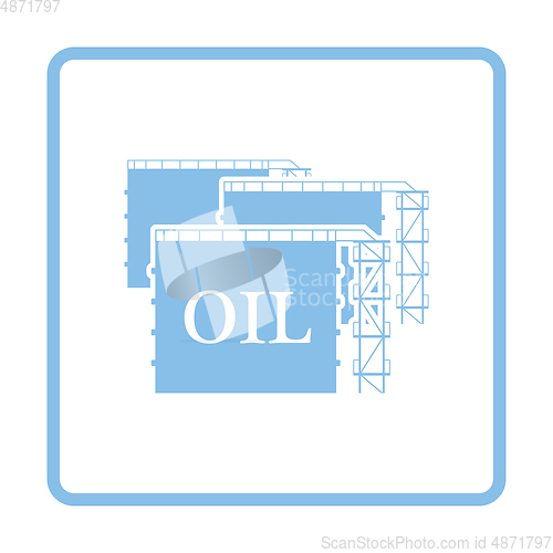 Image of Oil tank storage icon