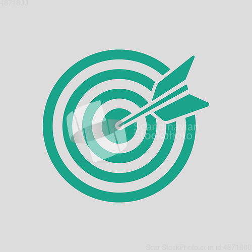 Image of Target with dart in bulleye icon