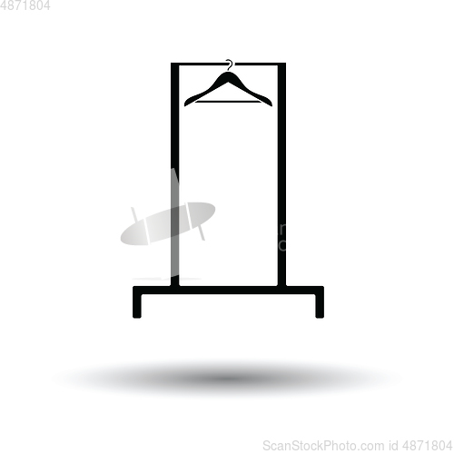 Image of Hanger rail icon