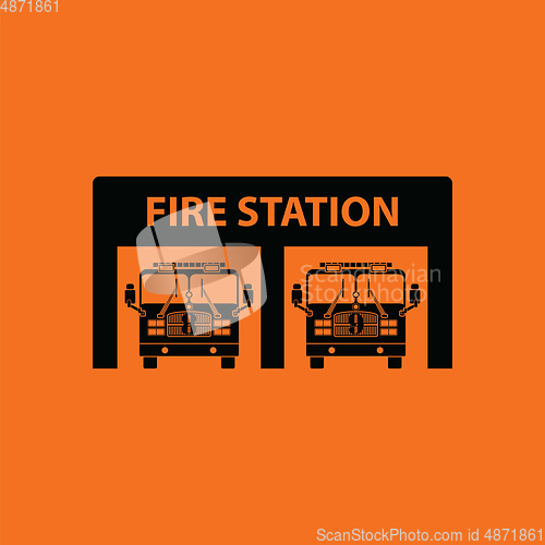 Image of Fire station icon