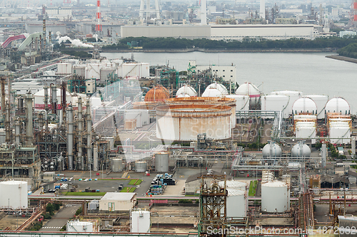 Image of Industrial Factory in Yokkaichi