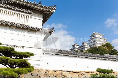 Image of Japanese Himeji castle