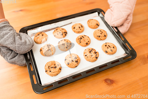 Image of Homemade chocolate cookies