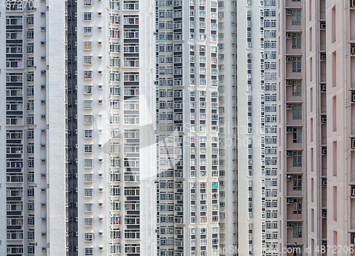 Image of Facade of building in hong Kong