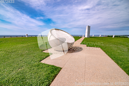 Image of Newport rhode island - portugese discovery monument