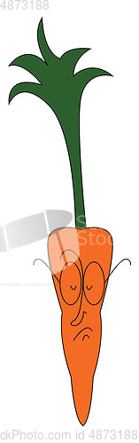 Image of Carrot with glasses 