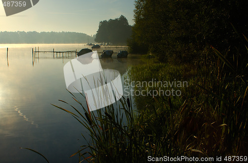 Image of September morning at the lake