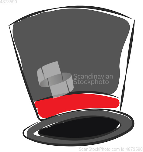 Image of Magician\'s hat vector or color illustration