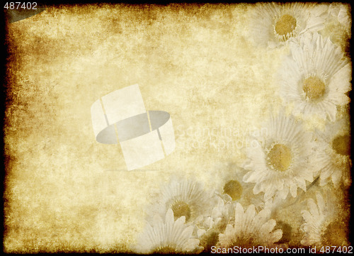 Image of flower parchment