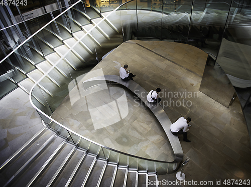 Image of Three Waiters