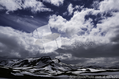 Image of Vikafjell cloudscape