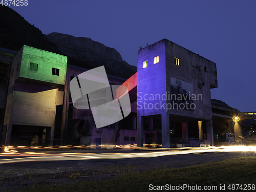 Image of Old factory buildings in Odda