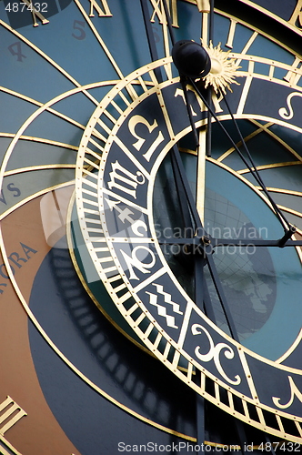 Image of old Prague astronomical clock