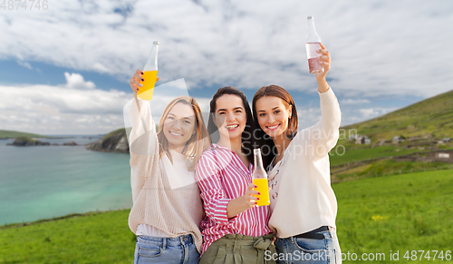 Image of women toasting non alcoholic drinks in ireland