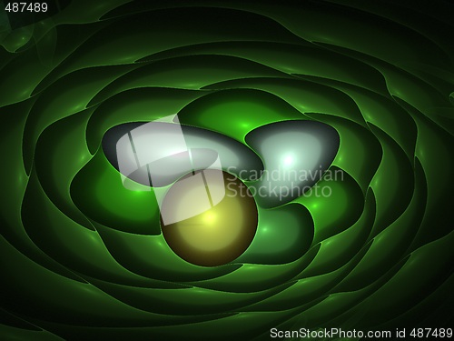 Image of Green texture 3D