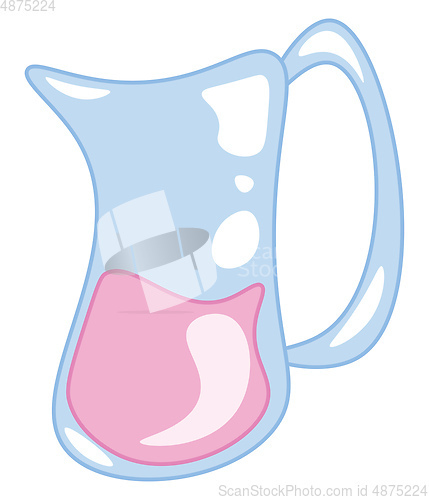 Image of A carafe vector or color illustration