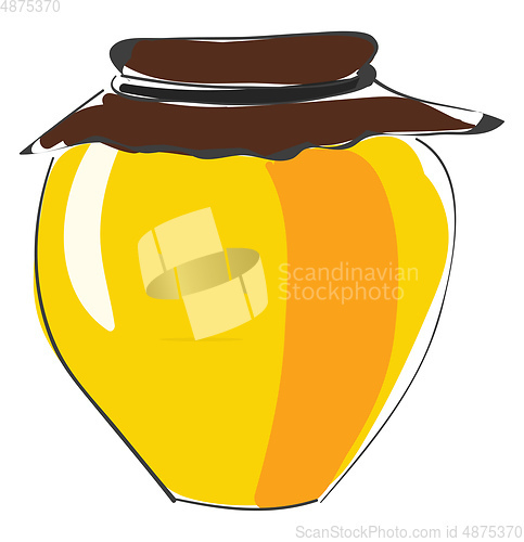 Image of Sweet honey vector or color illustration