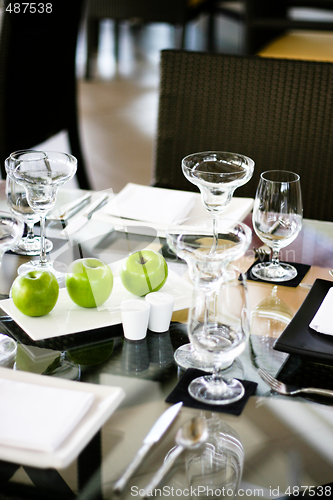 Image of table setting