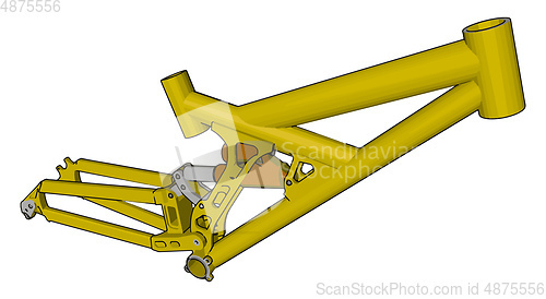 Image of A Hydraulic machine vector or color illustration