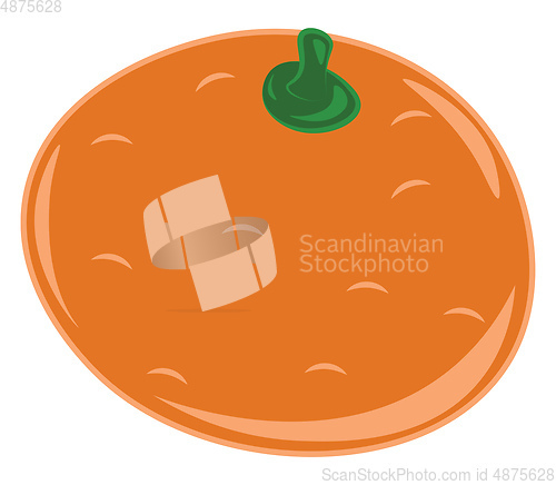 Image of An orange vector or color illustration