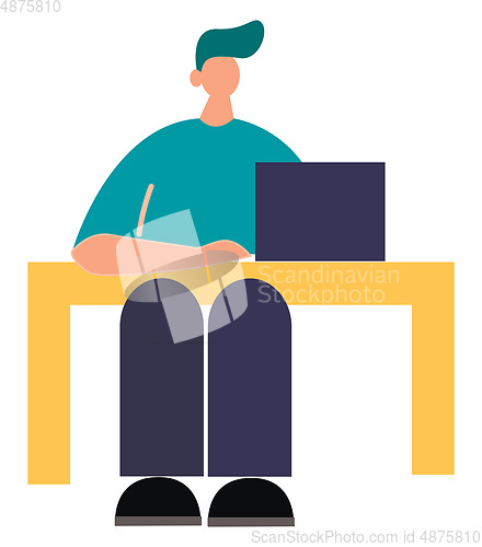 Image of Reception illustration vector on white background 