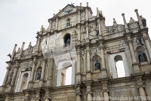 Image of Ruins St.Paul Church in macao