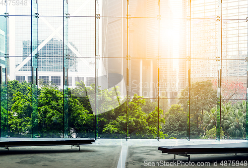 Image of Urban Scene Skyline in Hong Kong