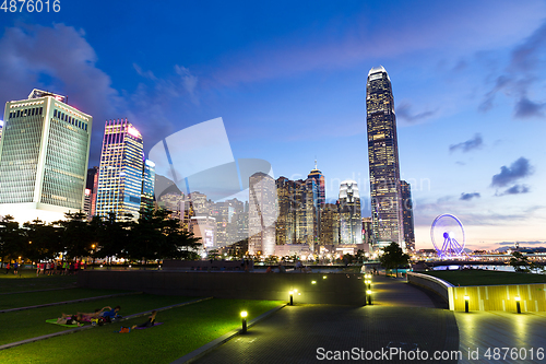 Image of Hong Kong night