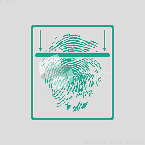 Image of Fingerprint scan icon