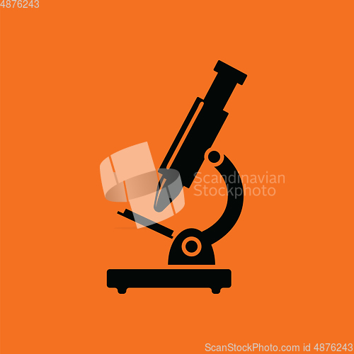 Image of School microscope icon