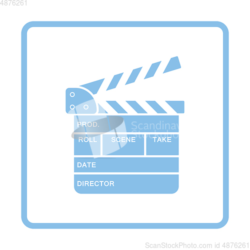 Image of Movie clap board icon