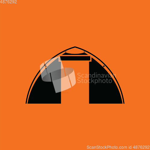 Image of Touristic tent  icon