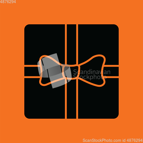 Image of Gift box with ribbon icon
