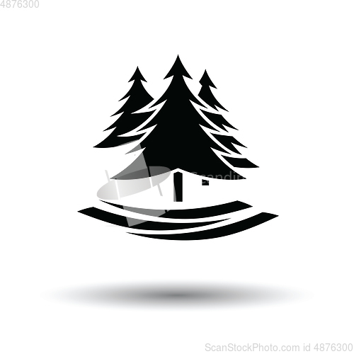 Image of Fir forest  icon