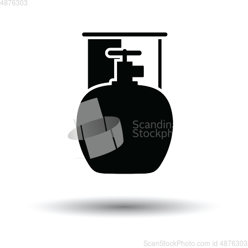 Image of Camping gas container icon