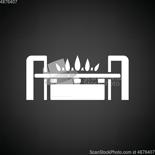 Image of Gas burner icon