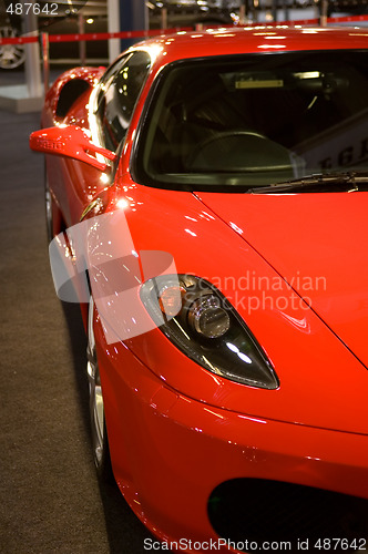 Image of Red supercar