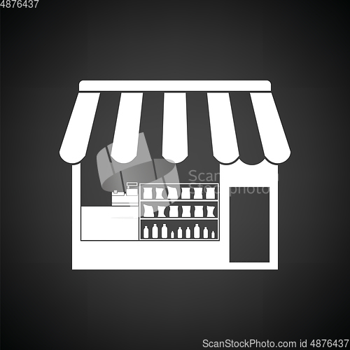 Image of Tent shop icon