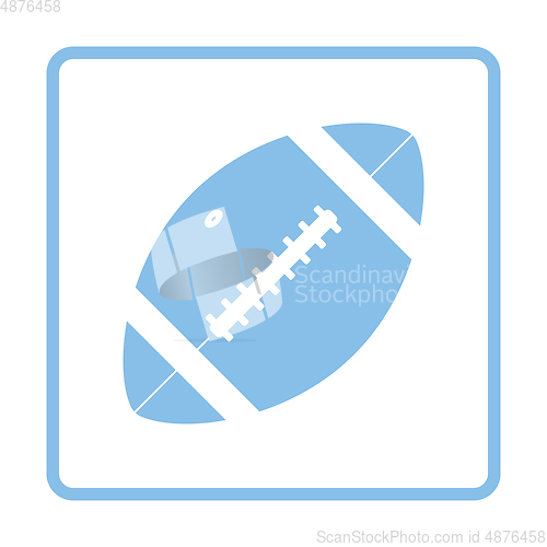 Image of American football ball icon