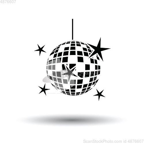 Image of Night clubs disco sphere icon