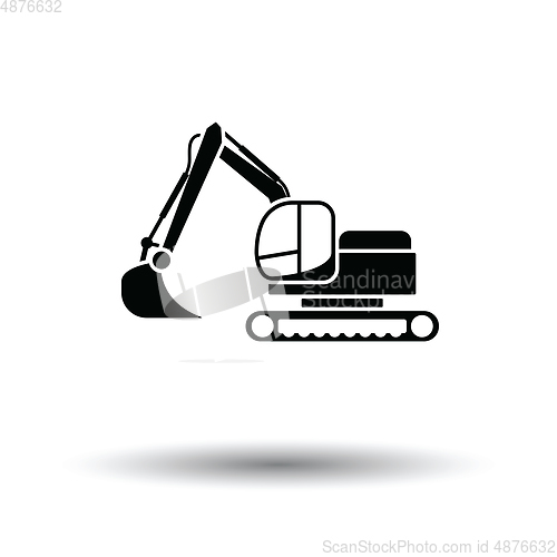 Image of Icon of construction excavator