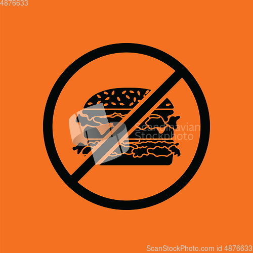 Image of  Prohibited hamburger icon