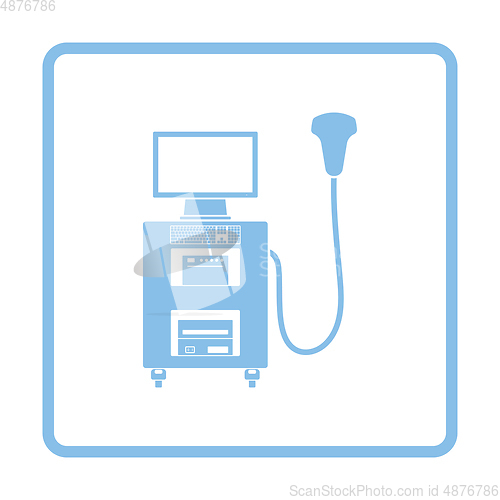 Image of Ultrasound diagnostic machine icon