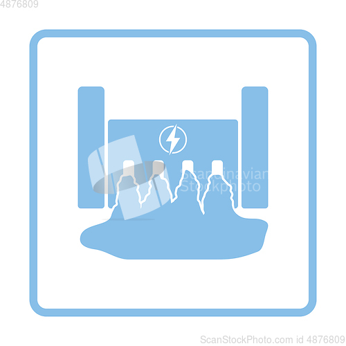 Image of Hydro power station icon