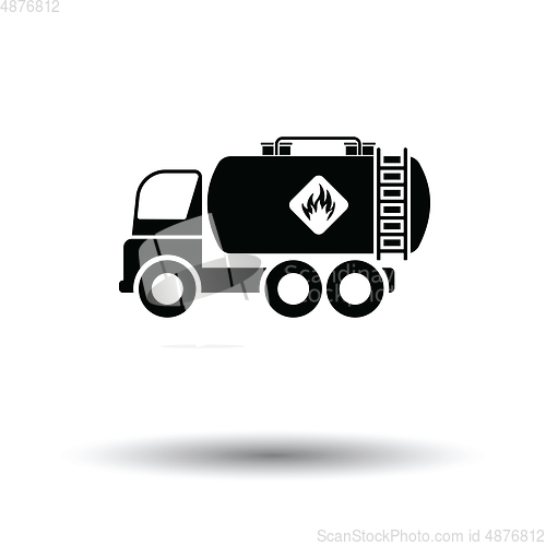 Image of Fuel tank truck icon