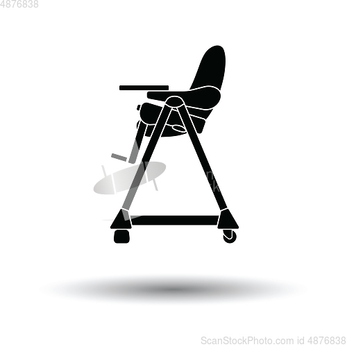 Image of Baby high chair icon