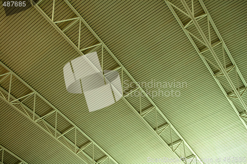 Image of The ceiling of airport