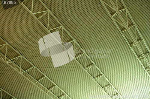 Image of The ceiling of airport