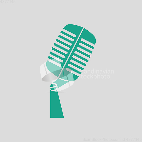 Image of Old microphone icon